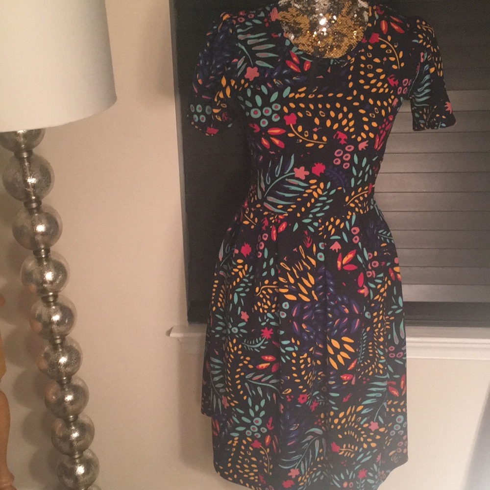 Multicolored LuLaRoe Dress